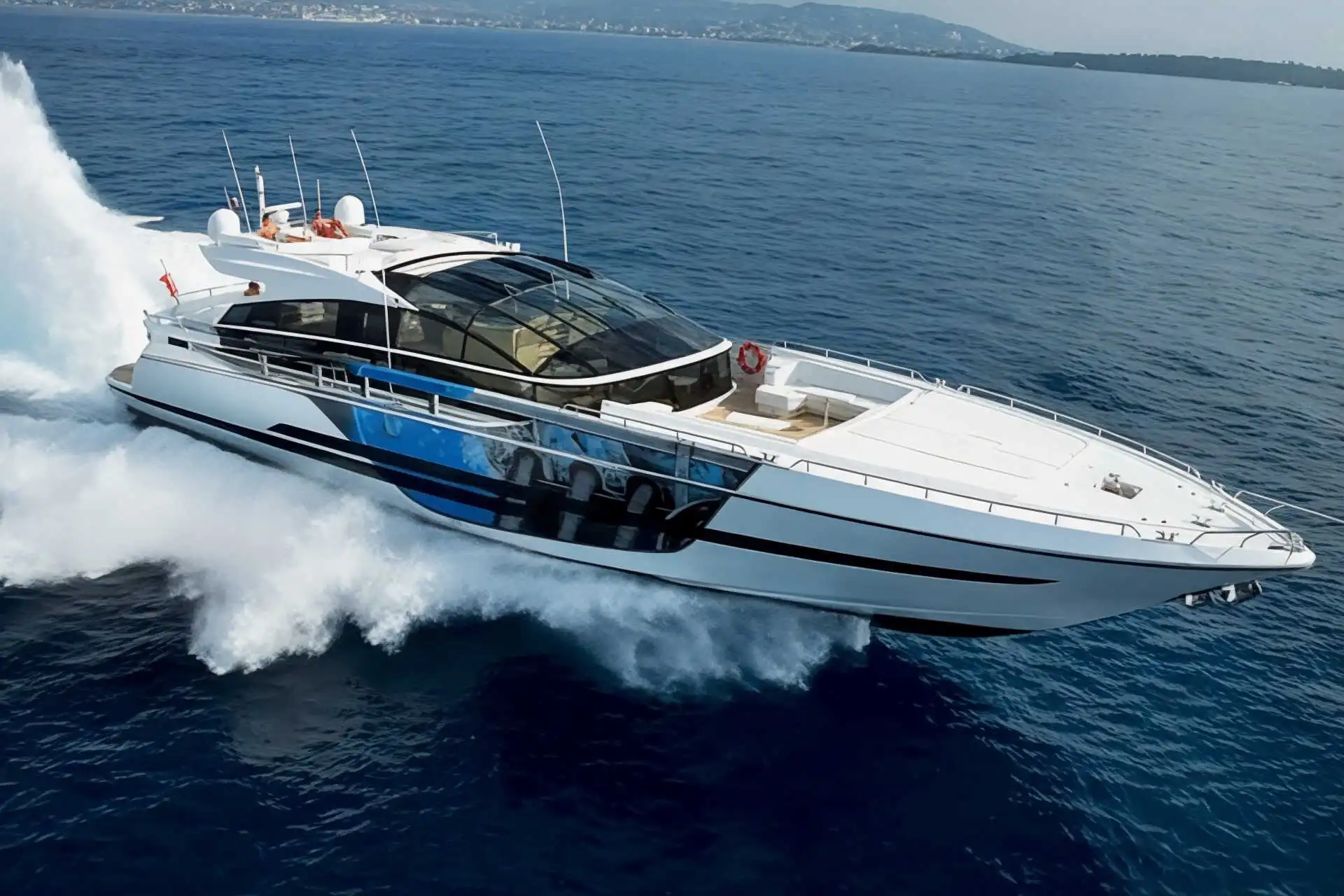 arcana 110 yacht rental dubai (2)