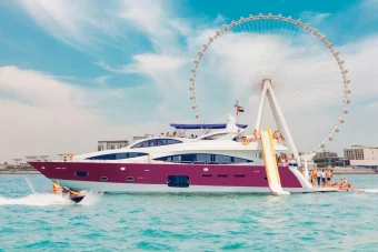 capri 100 yacht rental dubai 16